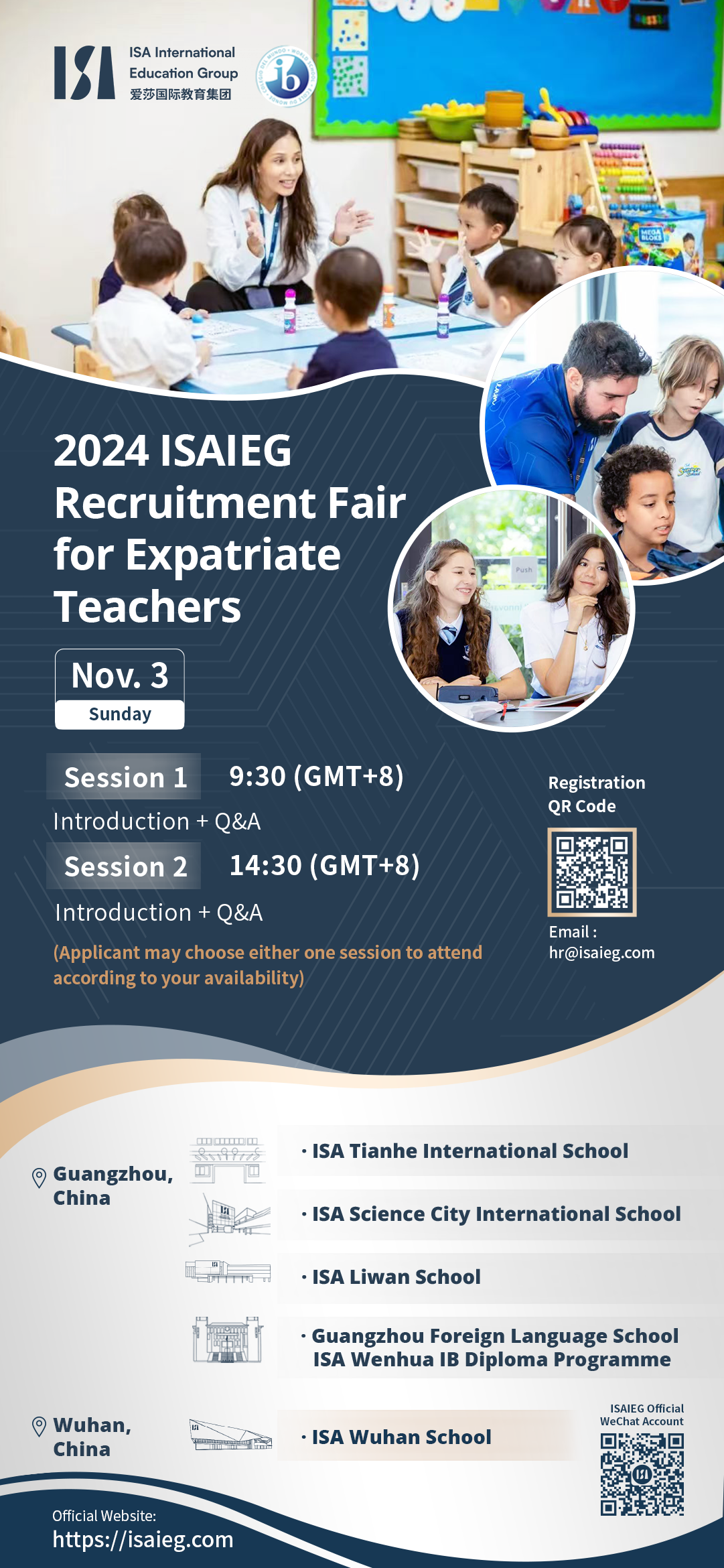 2024 ISAIEG Recruitment Fair for Expatriate Teachers